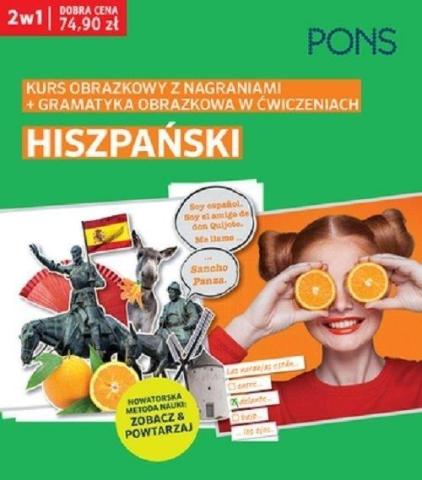 Kurs obrazkowy/gramatyka obrazkowa. Hiszpański 2w1