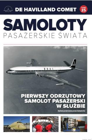 Samoloty pasażerskie świata T.25 De Havillant...