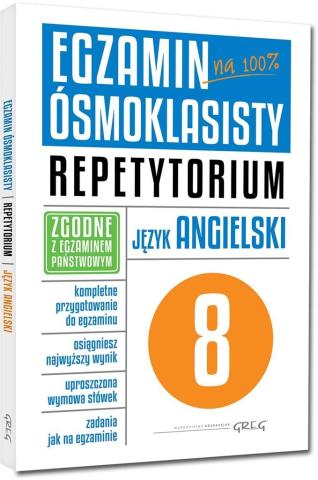 Egzamin ósmoklasisty - j. ang. Repetytorium GREG