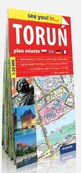 See you! in... Toruń 1:20 000 plan miasta w.2018