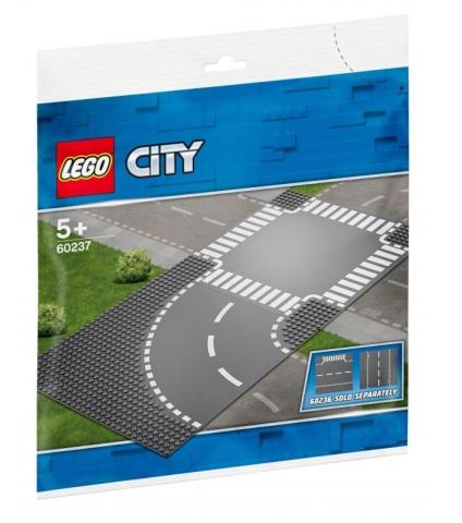 Lego CITY 60237 Zakręt i skrzyżowanie