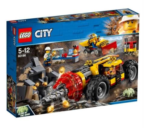 Lego CITY 60186 Ciężkie wiertło górnicze