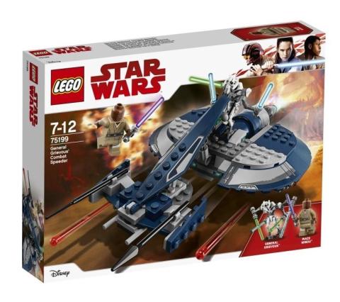 Lego STAR WARS 75199 Ścigacz bojowy gen. Grievousa