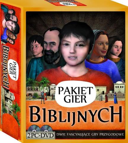 Pakiet gier biblijnych (2 DVD)