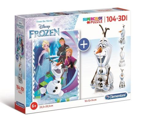 Puzzle 104 3D model Frozen