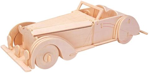 Łamigłówka drewniana Gepetto-Oldtimer kabriolet G3