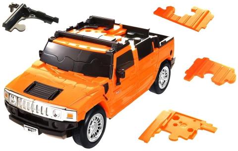 Puzzle 3D Cars - Hummer H2 - poziom 3/4 G3