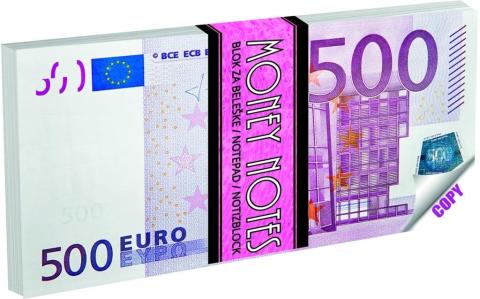 Notes 70K 500 Euro