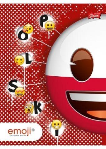 Zeszyt A5/60K kratka Język polski Emoji (10szt)