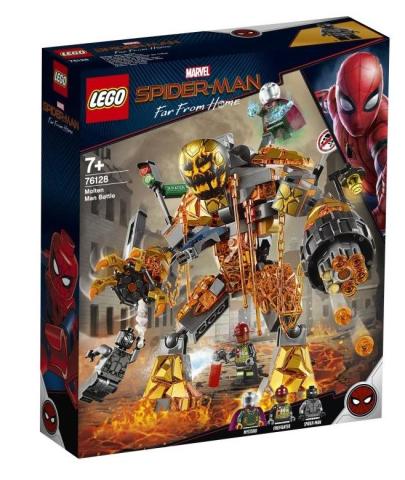 Lego SUPER HEROES 76128 Bitwa z Molten Manem