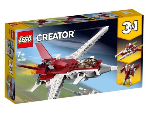 Lego CREATOR 31086 Futurystyczny samolot 3w1