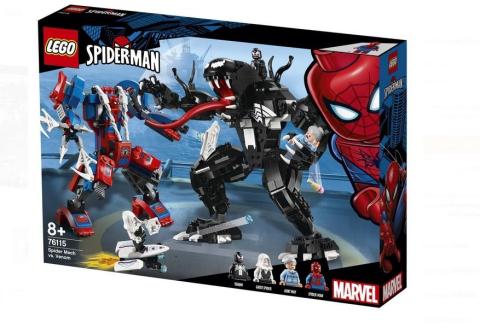 Lego SUPER HEROES 76115 Pajęczy mech kontra Venom