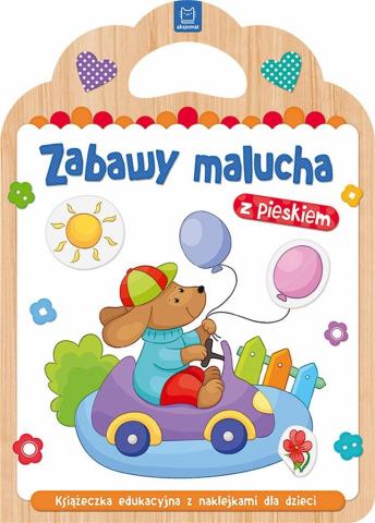 Zabawy malucha z pieskiem