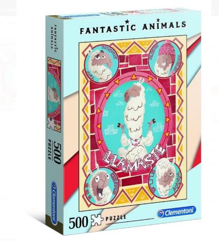 Puzzle 500 Fantastic Animals Lamy