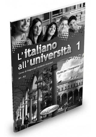 Italiano all'Universita 1 przewodnik metodyczny