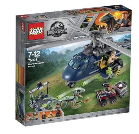 Lego JURRASIC WORLD 75928 Pościg za śmigłowcem