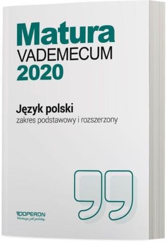 Matura 2020 Język Polski Vademecum ZP + ZR OPERON