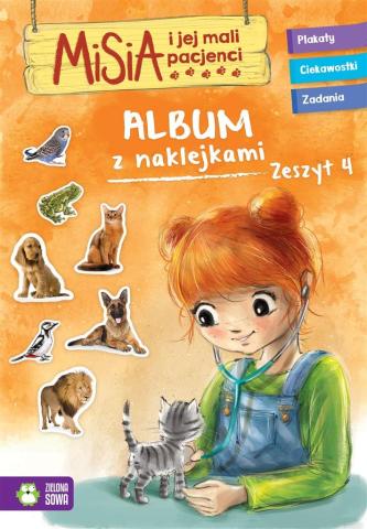 Misia i jej mali pacjenci. Album z naklejkami T.4