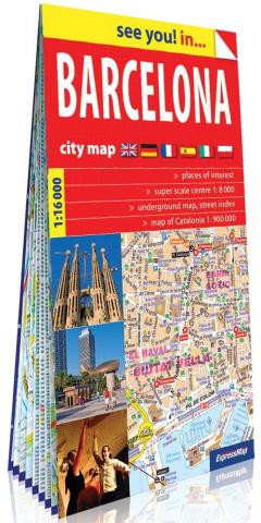 See you! in... Barcelona - plan miasta 1:16 000