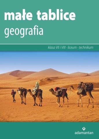 Małe tablice. Geografia w.2019 ADAMANTAN