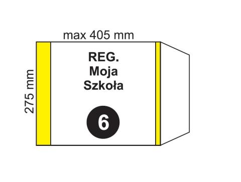 Okładka na podr regulowana NR 6 (20szt)