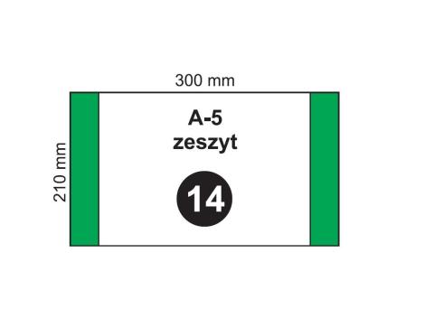 Okładka na zeszyt A5 NR 14 (20szt)