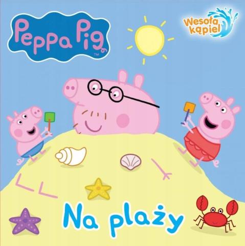 Świnka Peppa. Wesoła kąpiel. Na plaży