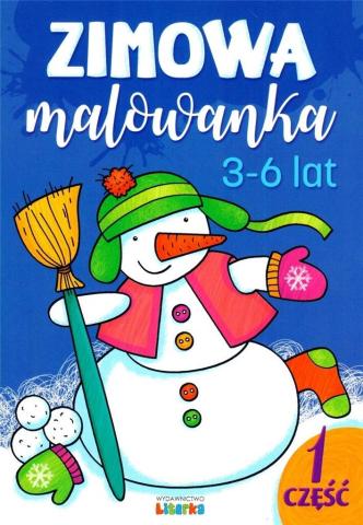 Zimowa malowanka. 3-6 lat cz.1