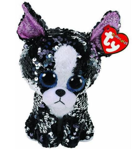 Beanie Boos Flippables Portia - Cekinowy Terier