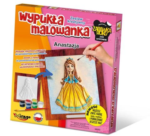 Wypukła Malowanka Księżniczka - Anastazja