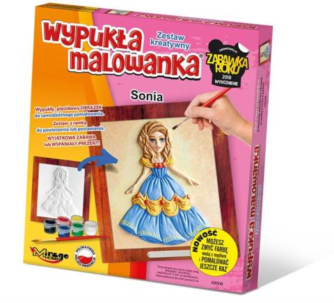 Wypukła Malowanka Księżniczka - Sonia