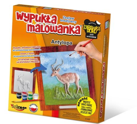 Wypukła Malowanka Zoo - Antylopa