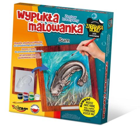 Wypukła Malowanka Ryba - Sum