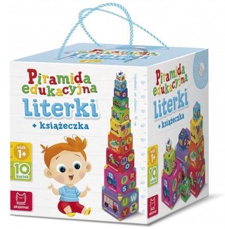 Piramida edukacyjna. Literki + książeczka