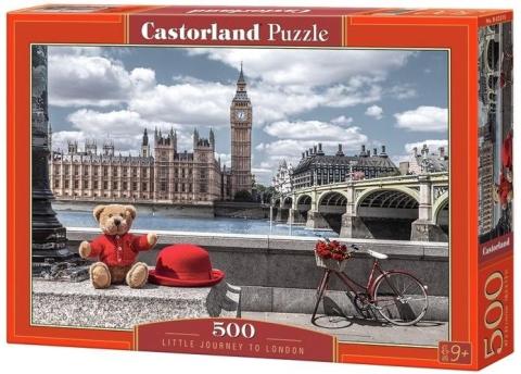 Puzzle 500 Mała wycieczka do Londynu CASTOR