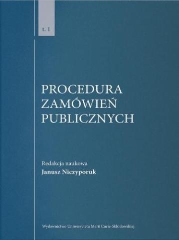 Procedura zamówień publicznych T.1