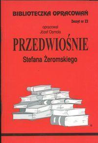 Biblioteczka opracowań nr 023 Przedwiośnie