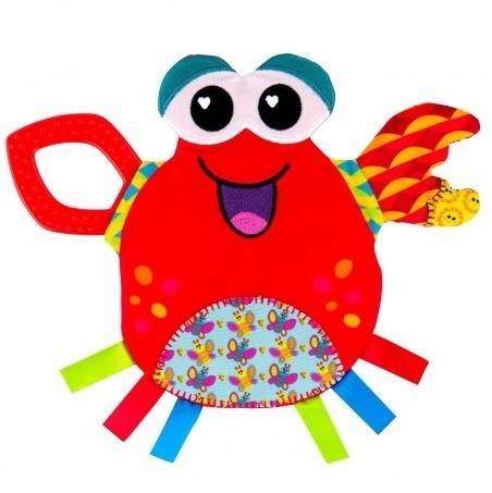 Lamaze Krab kocyk + gryzak TOMY