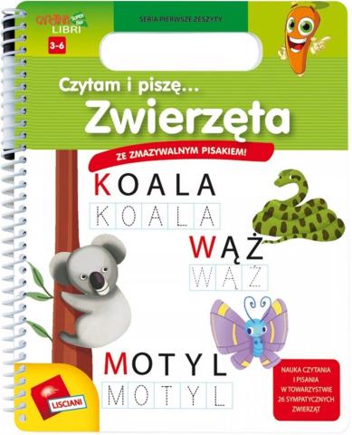 Książeczki Carotiny - Czytam i piszę Zwierzęta