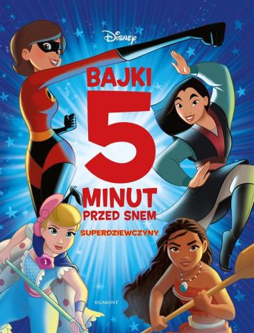 Disney Superdziewczyny. Bajki 5 minut przed snem