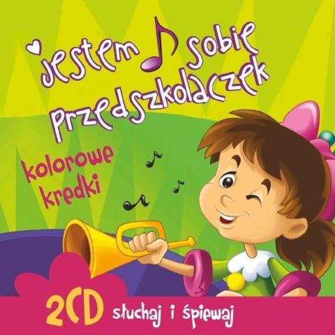 Jestem sobie przedszkolaczek. Kolorowe kredki CD