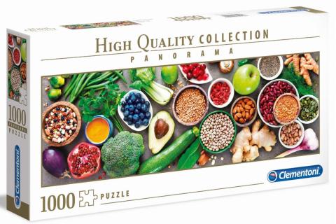 Puzzle 1000 Panorama HQ Healthy Veggie