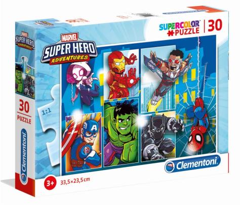 Puzzle 30 Super Kolor Superhero