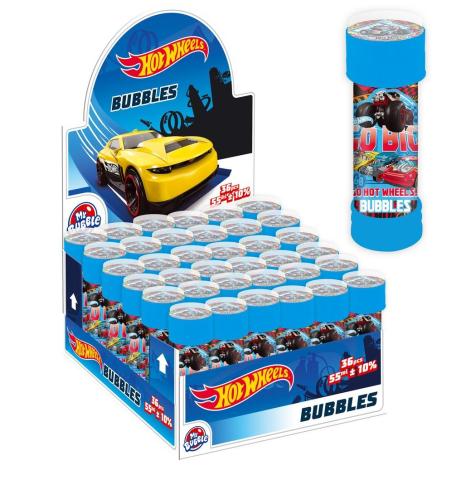 Bańki mydlane Hot Wheels 55ml (36szt)