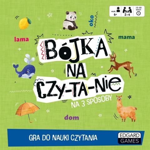 Gra do nauki czytania. Bójka na czytanie