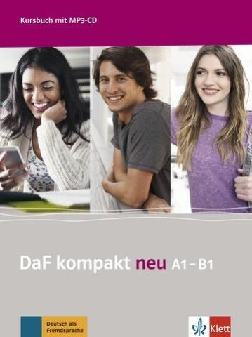 DaF Kompakt Neu A1/B1 Kursbuch + CD LEKTORKLETT