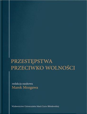 Przestępstwa przeciwko wolności