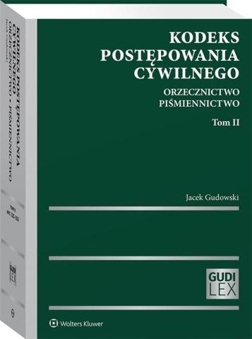 Kodeks postęowania cywilnego T.2