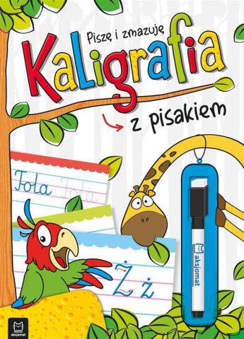 Kaligrafia z pisakiem. Piszę i zmazuję