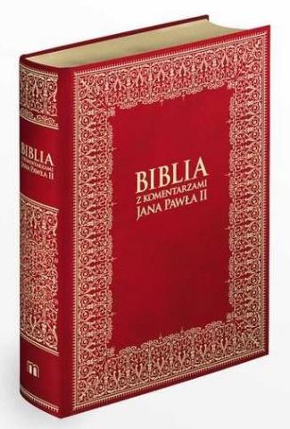 Biblia z komentarzami JP II w.okolicznościowe